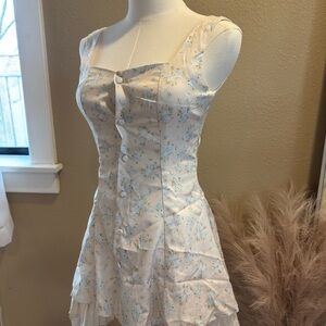 Floral Button-Down Dress